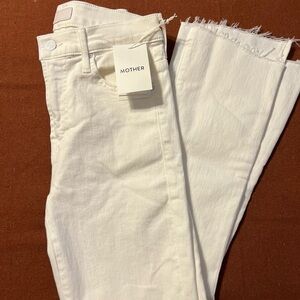 MOTHER The Insider Crop Step Fray Jeans NWTs